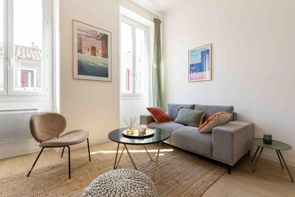 Appart Cosy A 1' Du Cours Julien Marseille Eksteriør bilde